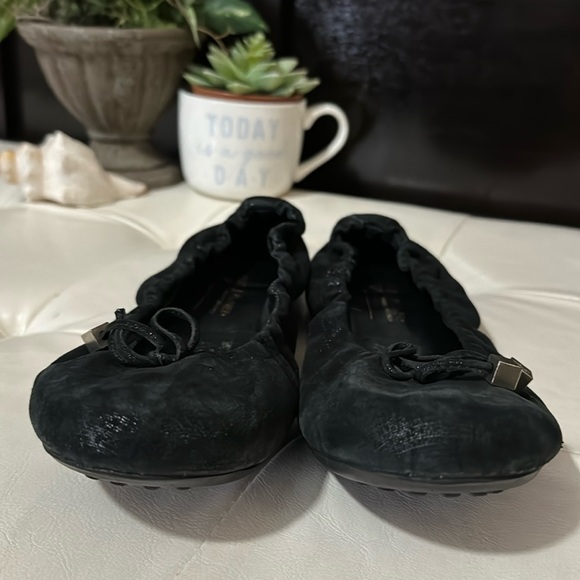 Donald J Pliner Ballet Flats-Sz 9.5M “Dance” Model-Elastic Slip On Style-Black - Picture 7 of 17